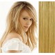 Clip in vlasy 43cm 100% lidské 100g - přírodní/světlejší blond