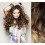 Clip in hair extensions 20 inch (50cm) - curly